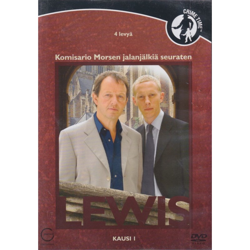 Lewis - 1. tuotantokausi (Lewis - Series 1) (4 DVD)