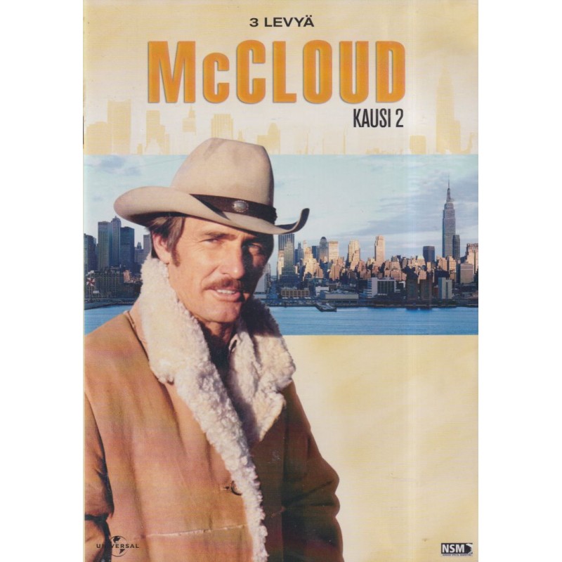McCloud - Kausi 2 (McCloud - Season 2) (3 DVD)