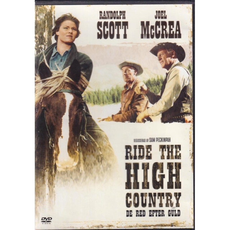 Viheltävät luodit (Ride the High Country (1962) (SWE)) (DVD)
