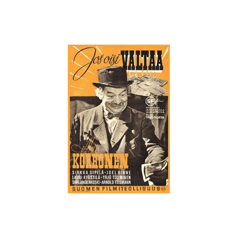 Jos oisi valtaa (1941) (DVD)