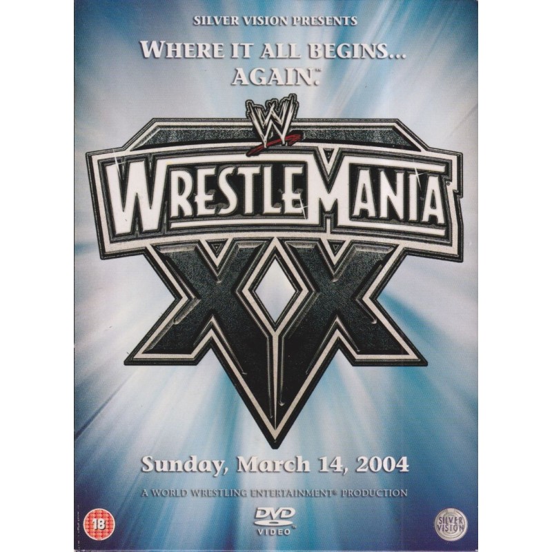 WWE - Wrestlemania XX (3 DVD)