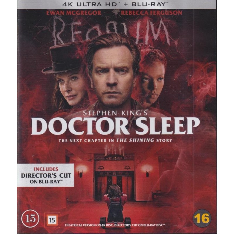 Doctor Sleep (2019) (4K UHD + Directors Cut on Blu-ray) (4K UHD)