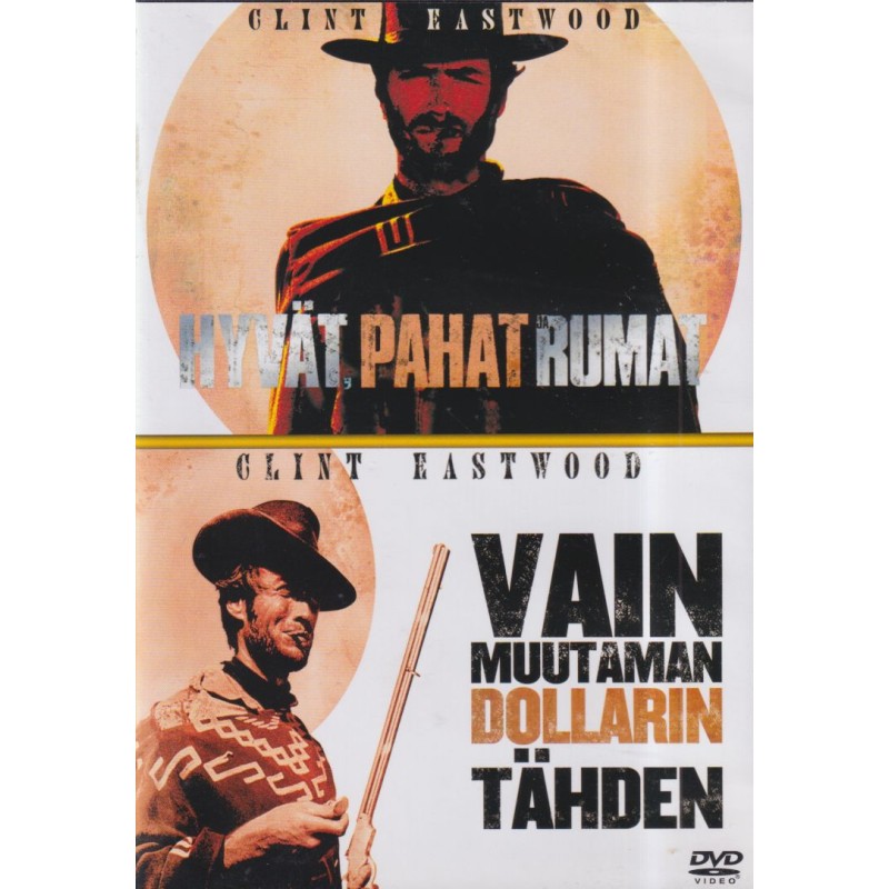 Hyvät, pahat ja rumat / Vain muutaman dollarin tähden (Good, the Bad and the Ugly, The / For a Few Dollars More) (2 DVD)