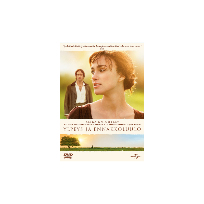 Ylpeys ja ennakkoluulo (Pride & Prejudice (2005)) (DVD)