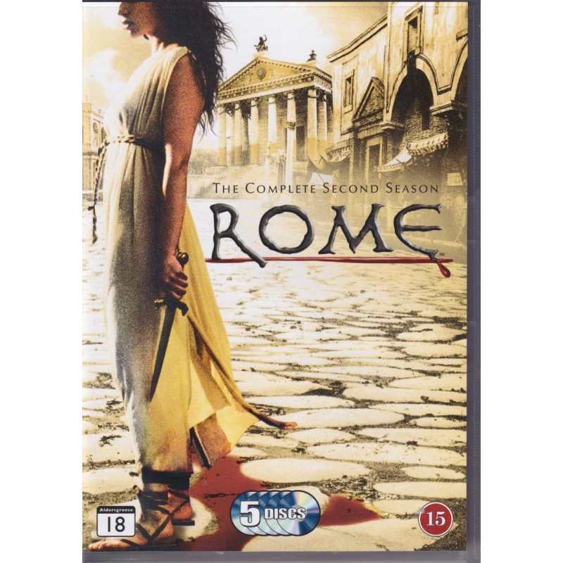 Rooma - 2. tuotantokausi (Rome - Season 2) (5 DVD)