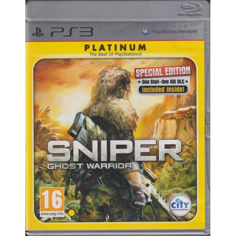 Sniper: Ghost Warrior - Special Edition (Platinium) (PS3)