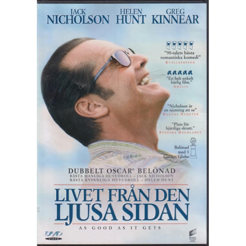 Elämä on ihanaa (As Good as It Gets (SWE)) (DVD)