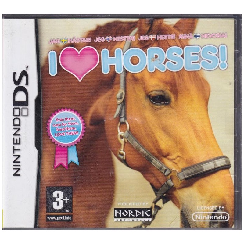 I Love Horses (Boxed) (DS) (CIB)