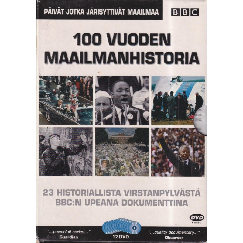 100 Vuoden Maailmanhistoria (Days that shook the world (2003)) (12 DVD)