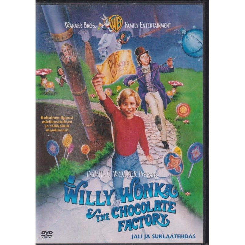 Jali ja Suklaatehdas (1971) (Willy Wonka & the Chocolate Factory (1971)) (DVD)