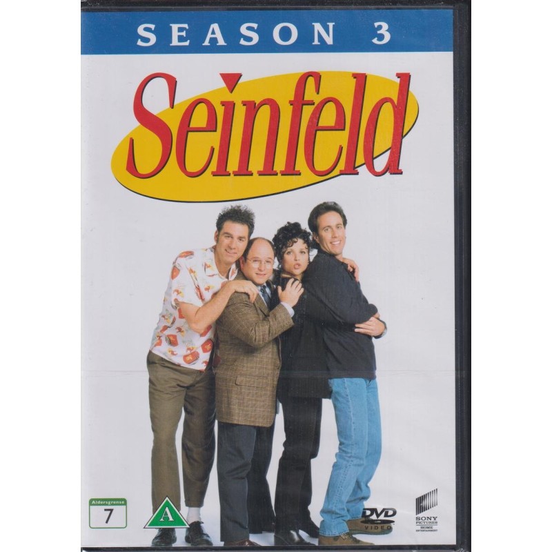 Seinfeld - Tuotantokausi 3 (Seinfeld - Season 3) (4 DVD)