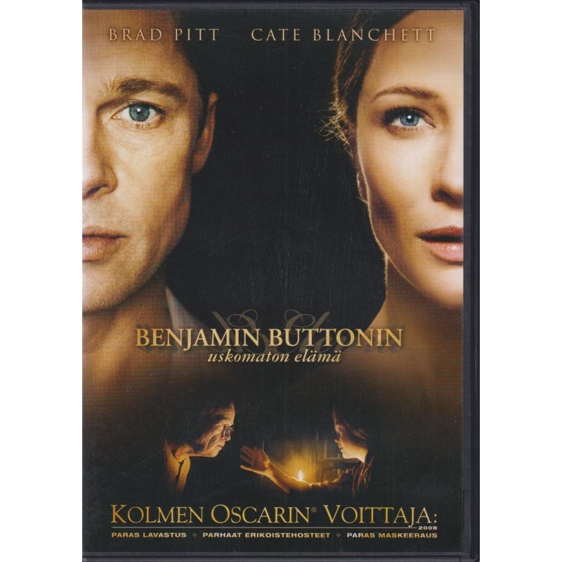 Benjamin Buttonin uskomaton elämä (The Curious Case of Benjamin Button) (DVD)
