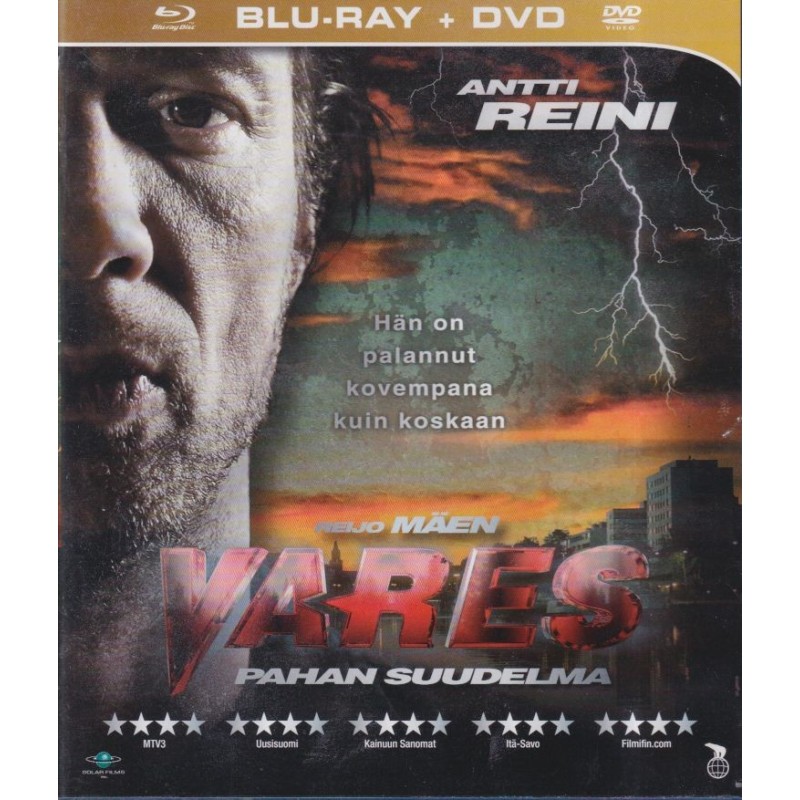 Vares - Pahan suudelma (Blu-ray + DVD)