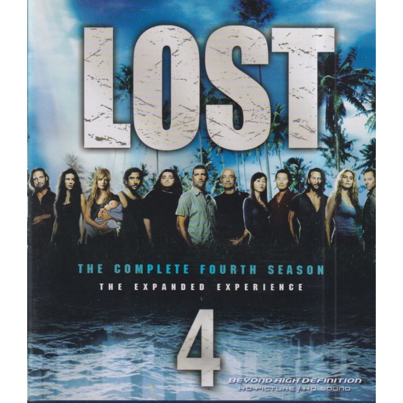 Lost - 4. tuotantokausi (Lost - Season 4) (5 Blu-ray)