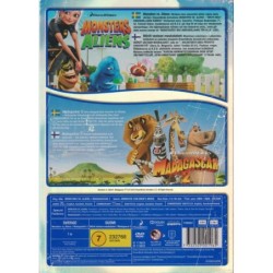 Möröt vs Muukalaiset / Madagascar 2 (Monsters vs Aliens / Madagascar 2) (2 DVD)