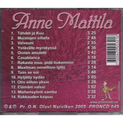 Anne Mattila - Maailman onnellisin tyttö (CD)