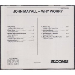 John Mayall - Why Worry (CD)