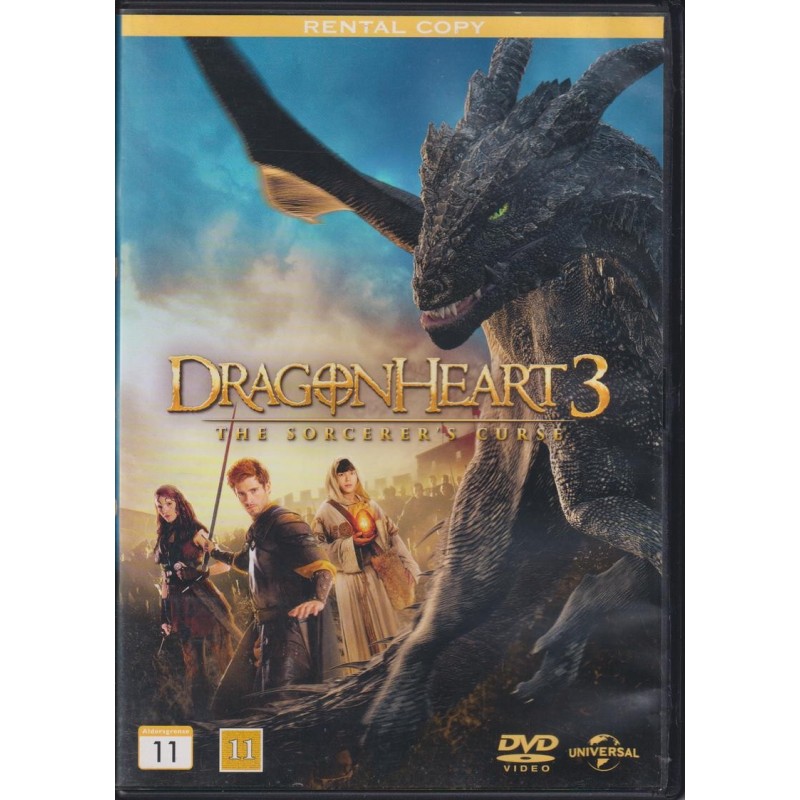 DragonHeart 3 - The Sorcerers Curse (2014) (DVD)
