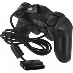ZedLabs Wired controller for PlayStation 2 Black (PS2)