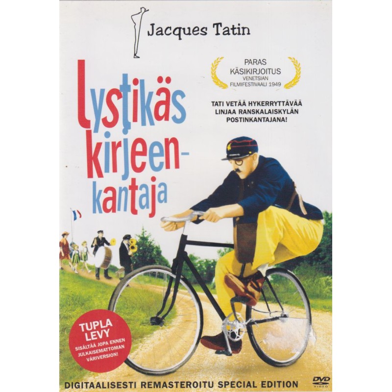 Lystikäs Kirjeenkantaja (Jour de fete) (2 DVD)