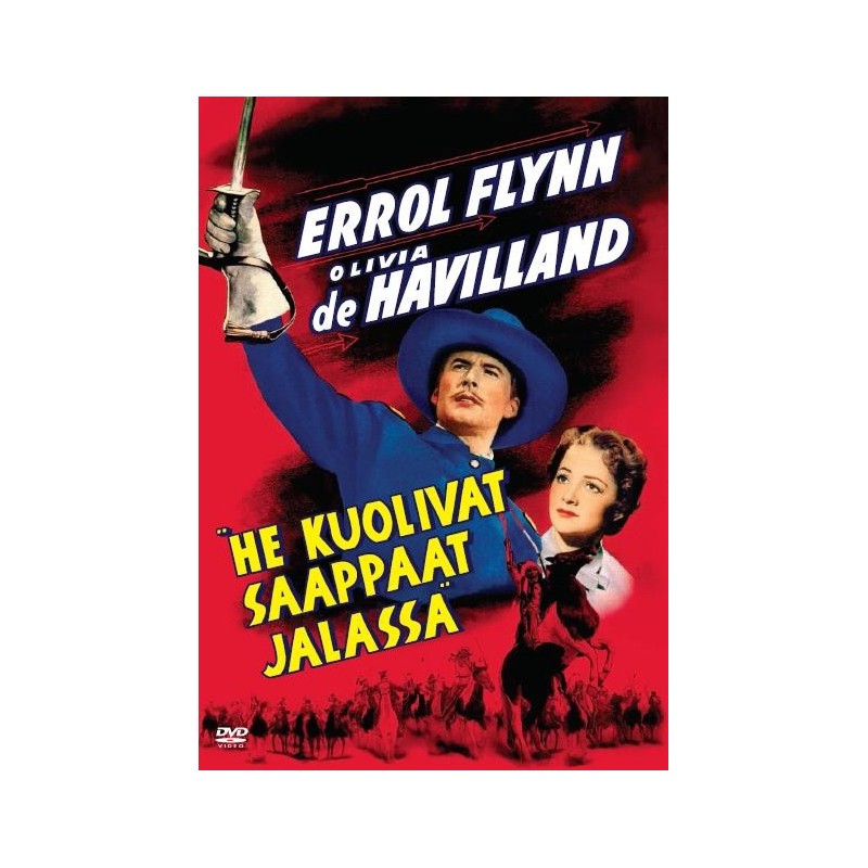 He kuolivat saappaat jalassa (They Died with Their Boots On (1941)) (DVD)