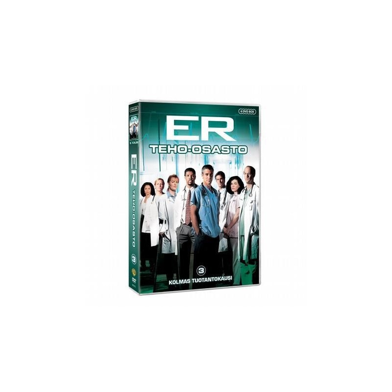 Teho-osasto - 3.kausi (ER - Season 3) (6 DVD)