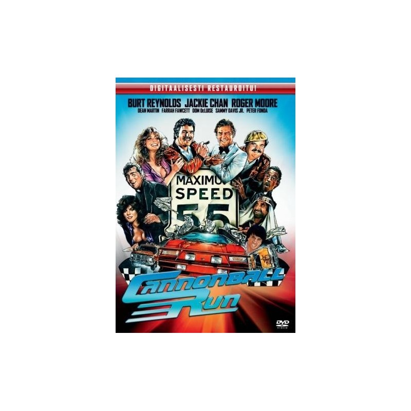 Kanuunakuularalli (Cannonball Run) (DVD)