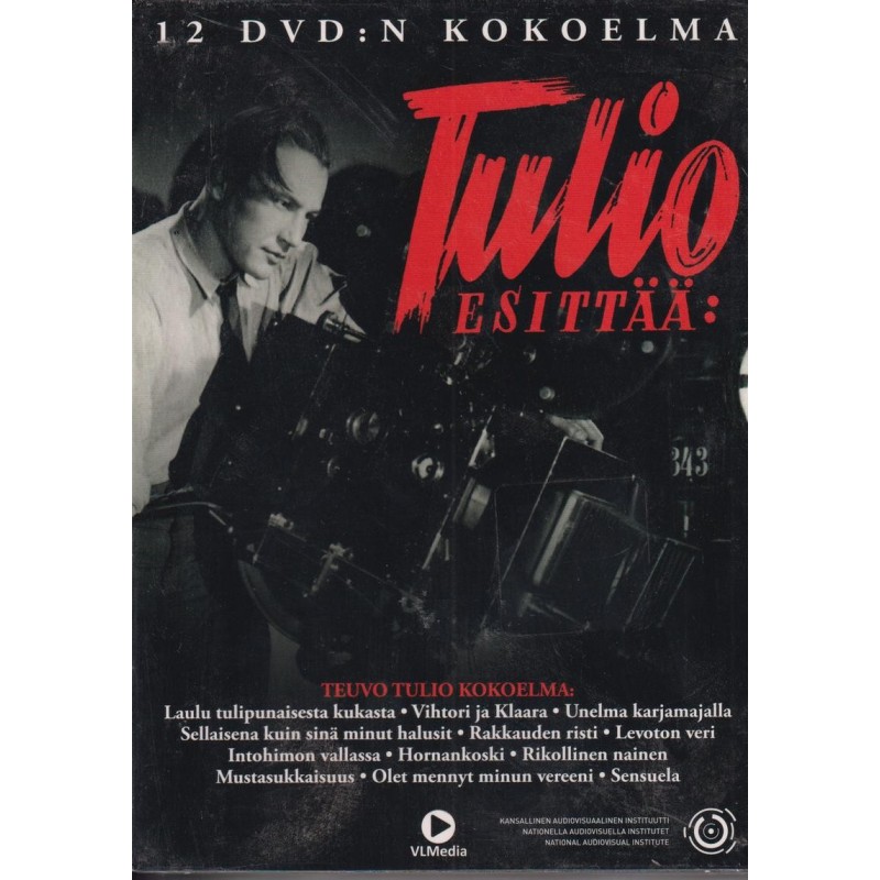 Teuvo Tulio kokoilma (12 DVD)
