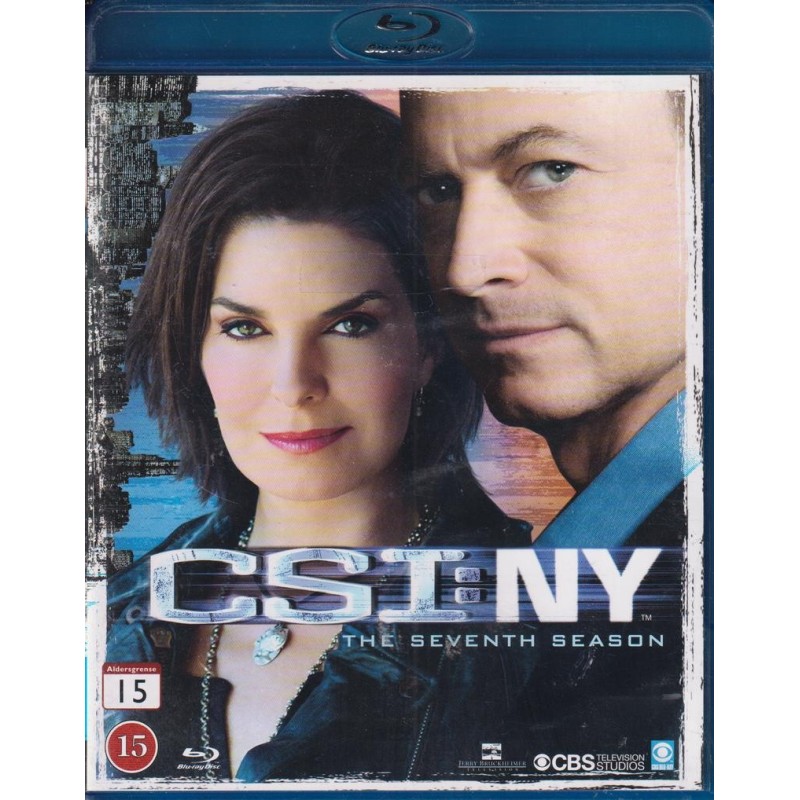CSI NY - Kausi 7 (CSI NY - Season 7) (4 Blu-ray)