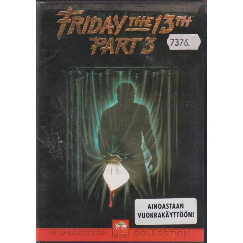 Perjantai 13. Päivä 3 (Friday The 13th - Part 3) (DVD)