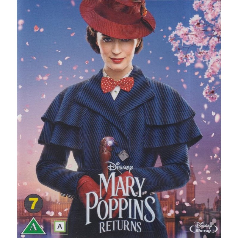Maija Poppasen Paluu (Mary Poppins Returns (2018)) (Blu-ray)