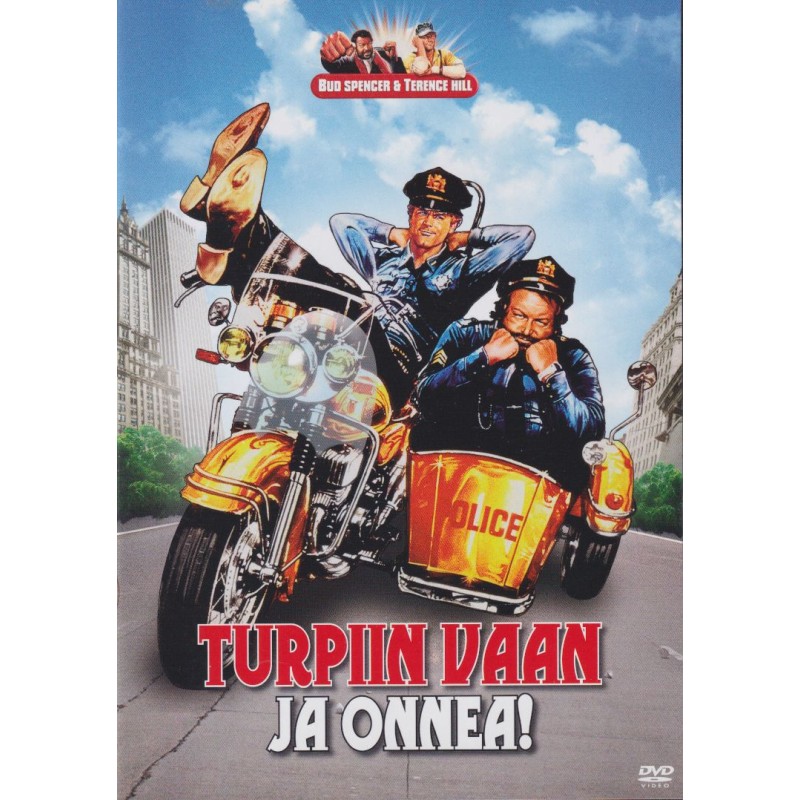 Turpiin vaan ja onnea! (Crime Busters) (DVD)