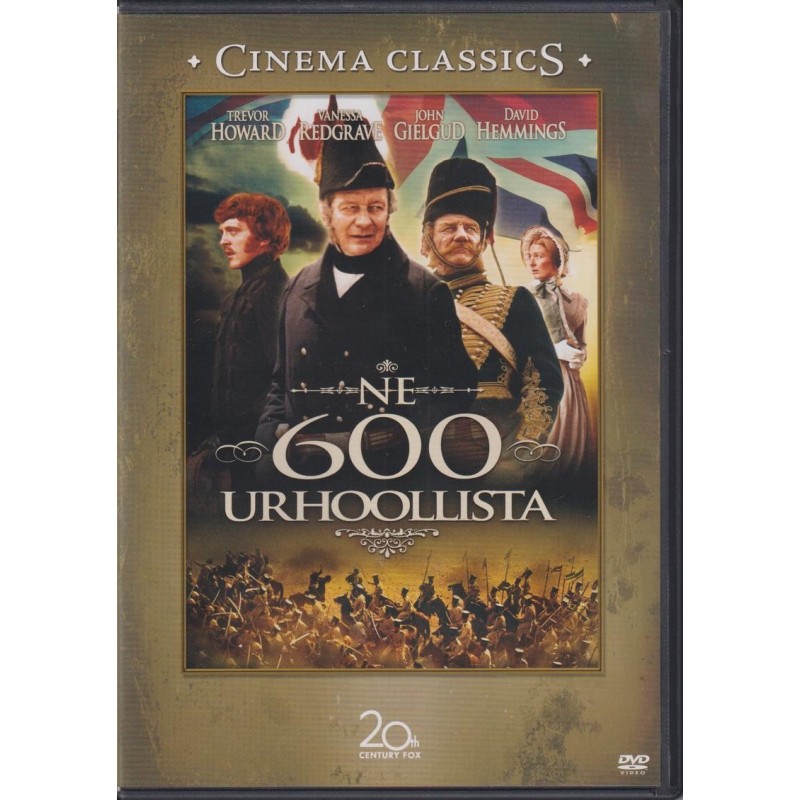 Ne 600 urhoollista (The Charge of the Light Brigade (1968)) (DVD)
