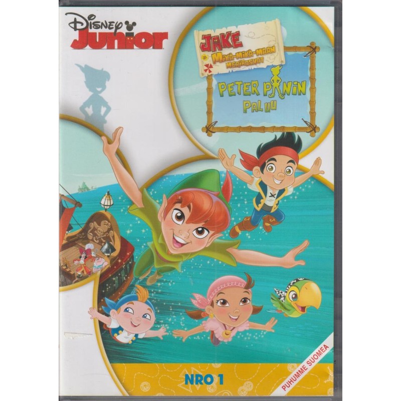 Jake ja mikä-mikä-maan merirosvot 1 - Peter Panin Paluu (DVD)