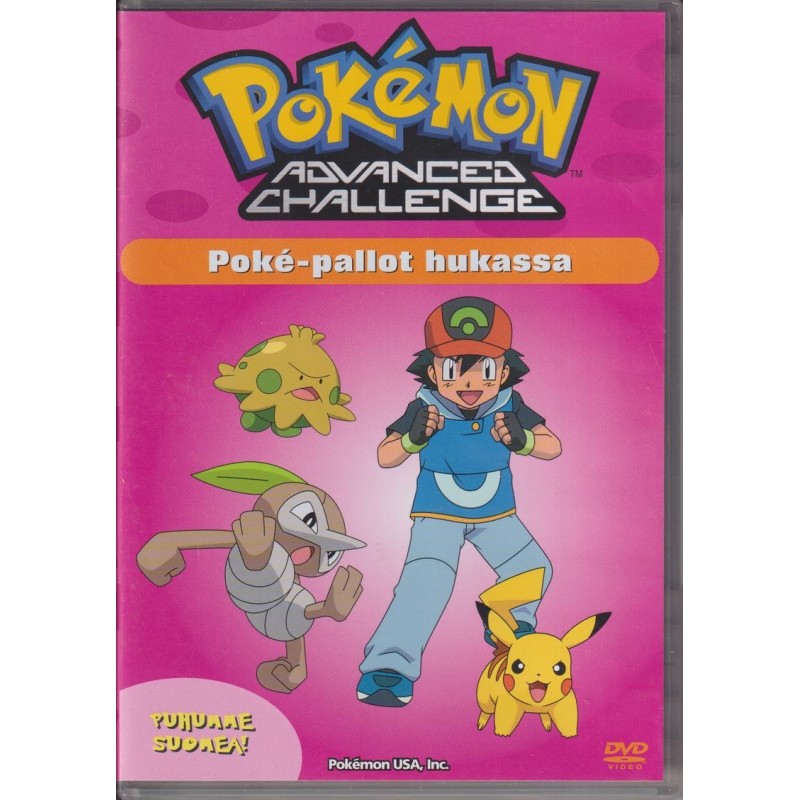 Pokemon Advanced Challenge - Poke pallot hukassa (DVD)