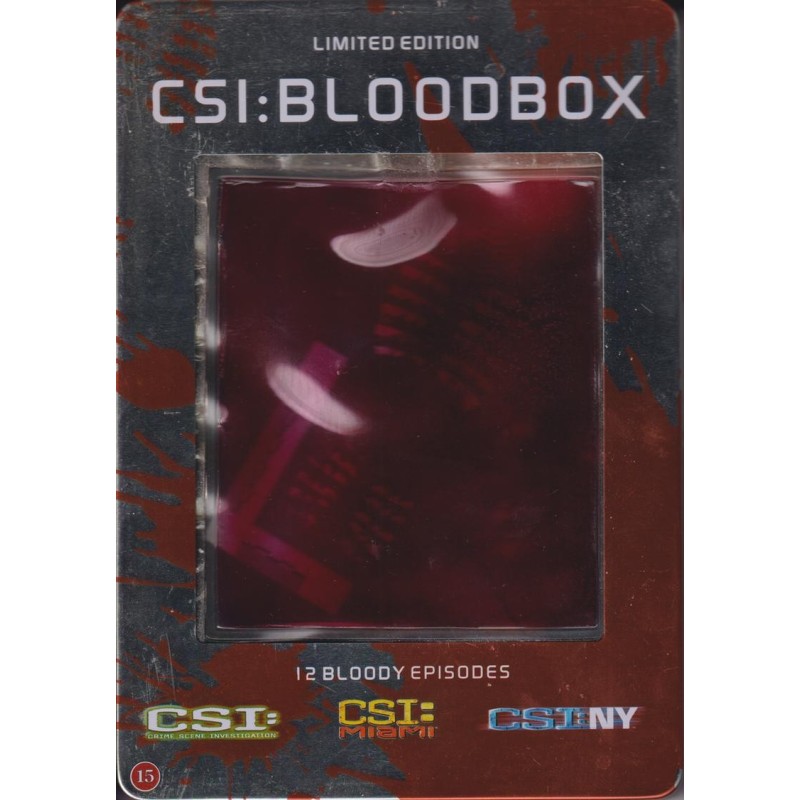 CSI: Bloodbox (Limited Edition Steelbook) (2008) (3 DVD)
