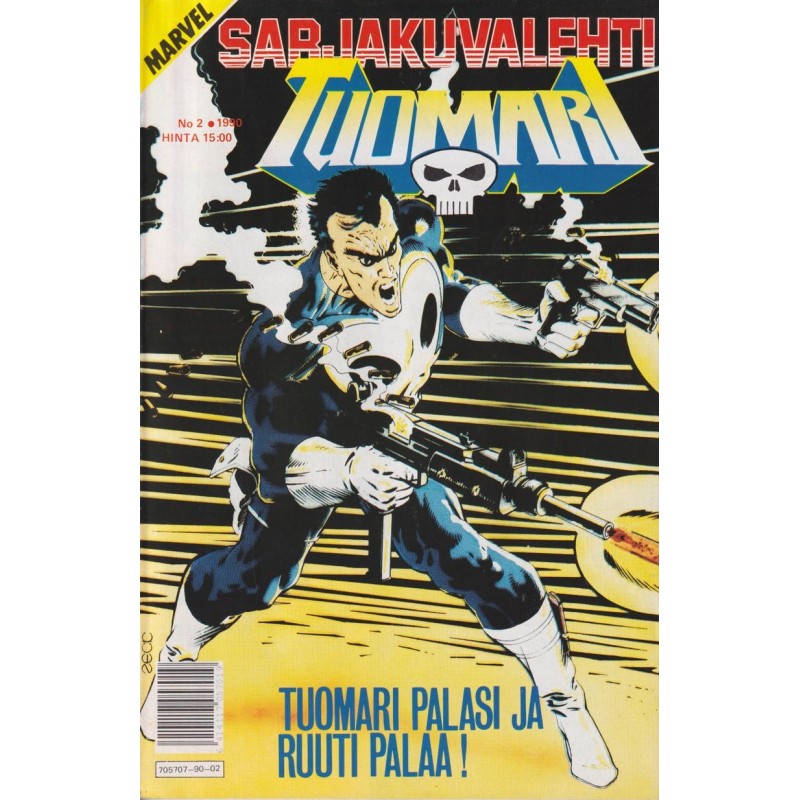 Sarjakuvalehti 2/1990 Tuomari (Comic)