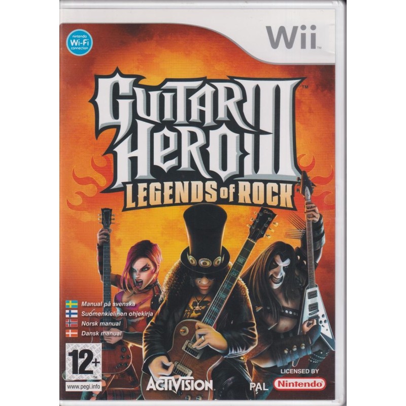 Guitar Hero 3 Legends of Rock (Wii)