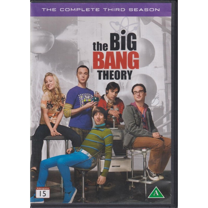 Rillit Huurussa kausi 3 (The Big Bang Theory Season 3) (3 DVD)