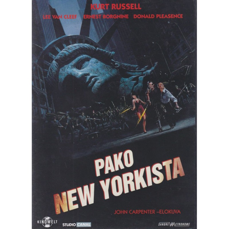 Pako New Yorkista (Escape from New York (1981)) (DVD)