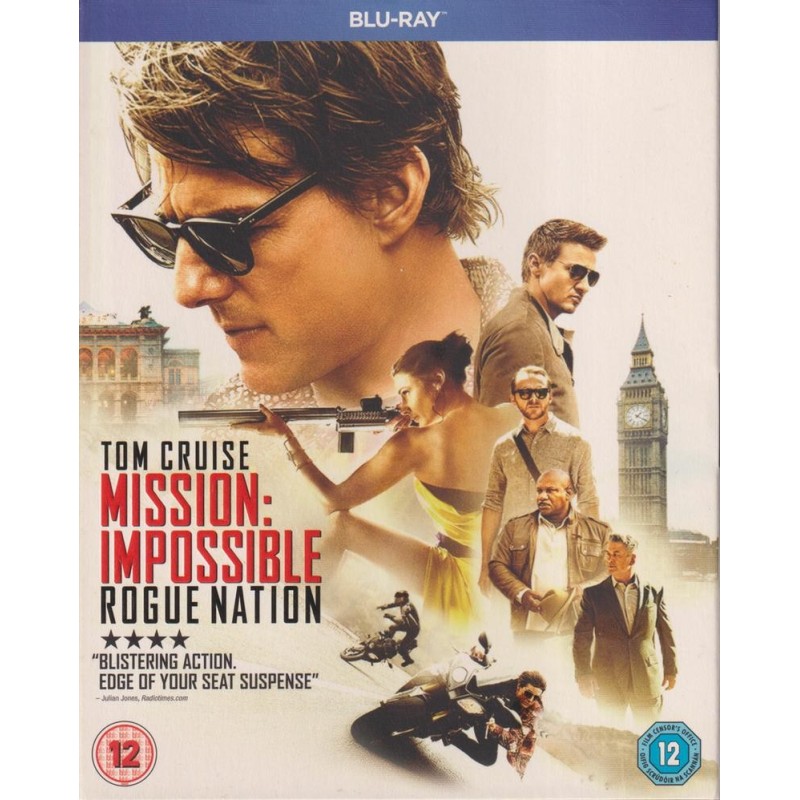 Mission: Impossible - Rogue Nation (2015) (Blu-ray)