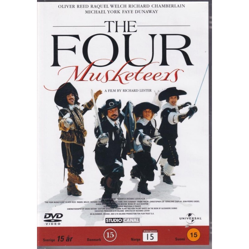 Koston merkki (The Four Musketeers (1974)) (DVD)
