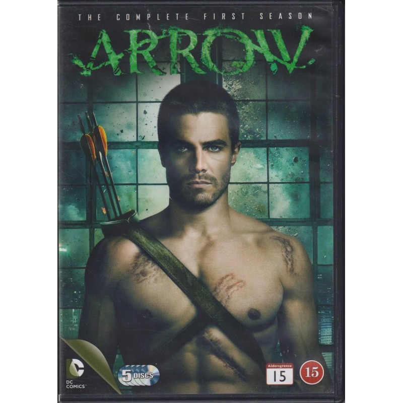 Arrow - Kausi 1 (Arrow - Season 1) (5 DVD)
