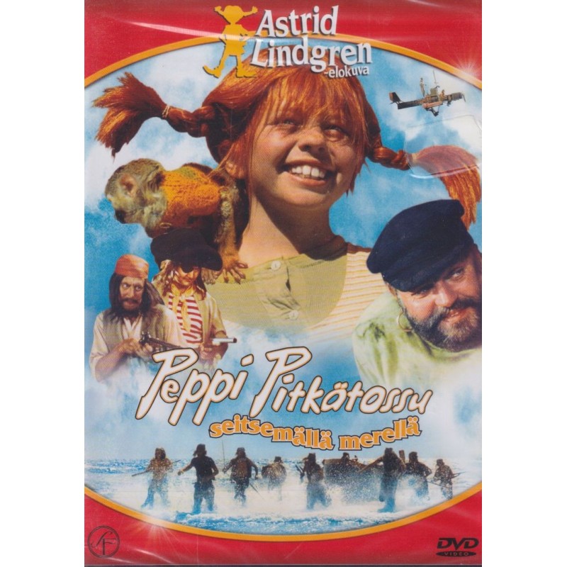 Peppi Pitkätossu seitsemällä merellä (Pippi Långstrump på de sju haven (1970)) (DVD)
