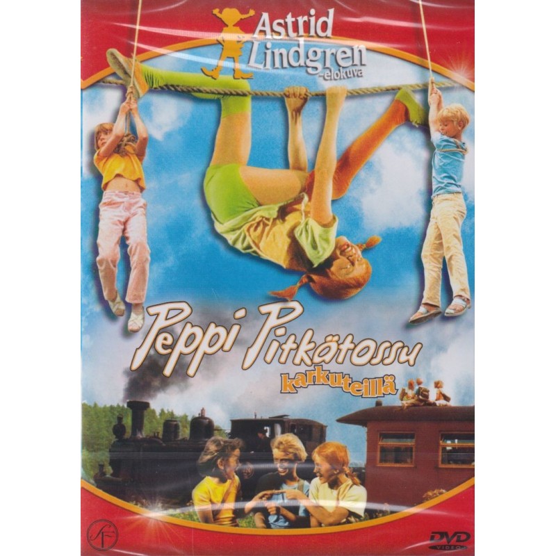 Peppi Pitkätossu karkuteillä (På rymmen med Pippi Långstrump (1970)) (DVD)