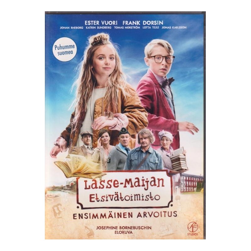 Lasse-Maijan Etsivätoimisto -Ensimmänen arvoitus (LasseMajas Detektivbyrå - Det första mysteriet (2017)) (DVD)