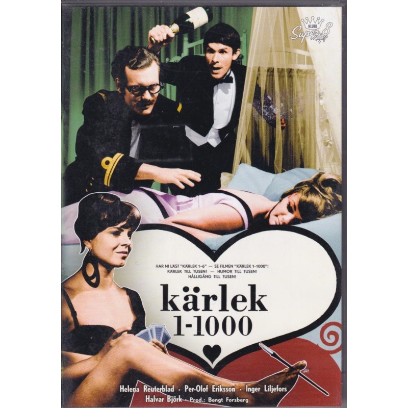 Kärlek 1-1000 (1967) (DVD)