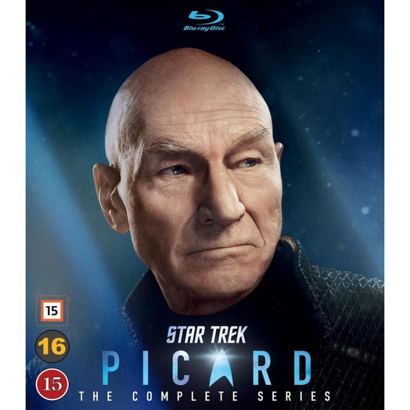 Star Trek Picard Koko Sarja (Star Trek Picard The Complete Series) (9 Blu-ray)