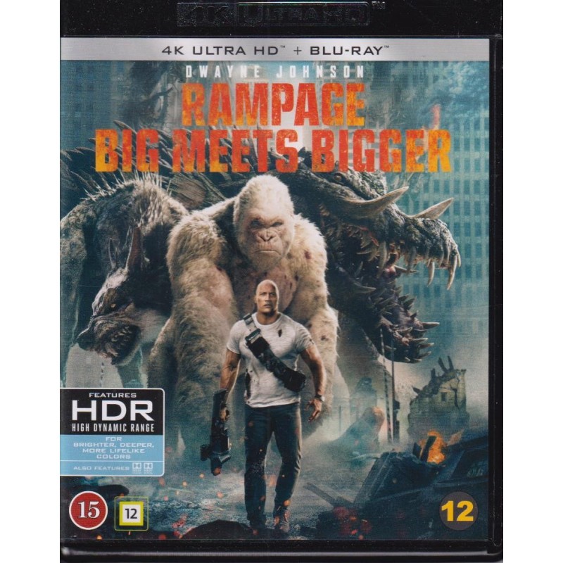 Rampage - Big Meets Bigger (Rampage (2018)) (4K UHD)