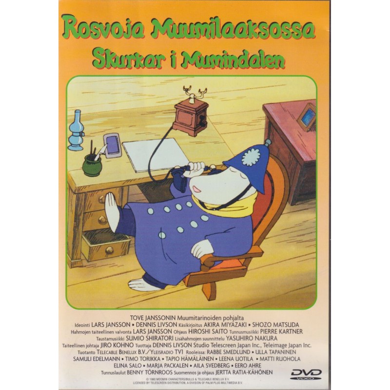 Muumilaakson tarinoita: Rosvoja muumilaaksossa (DVD)